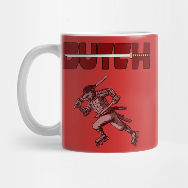 Butch Running by Hollinshead Studios